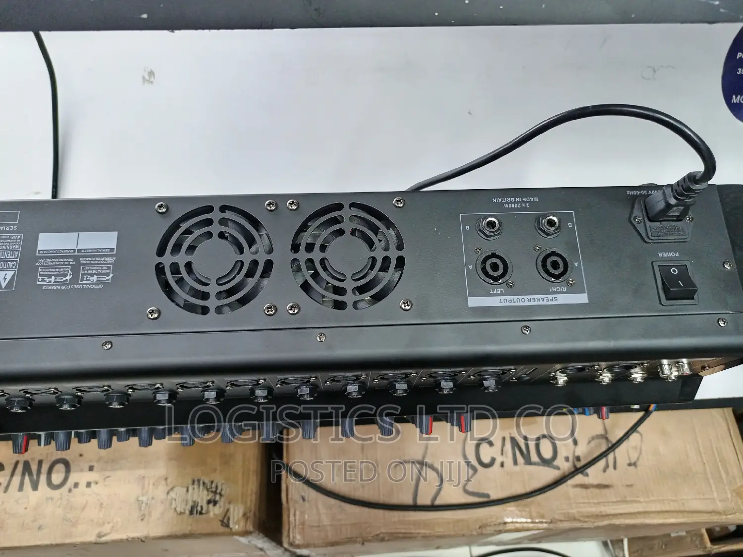 Omax 12channels Powered Mixer 2000w×2
