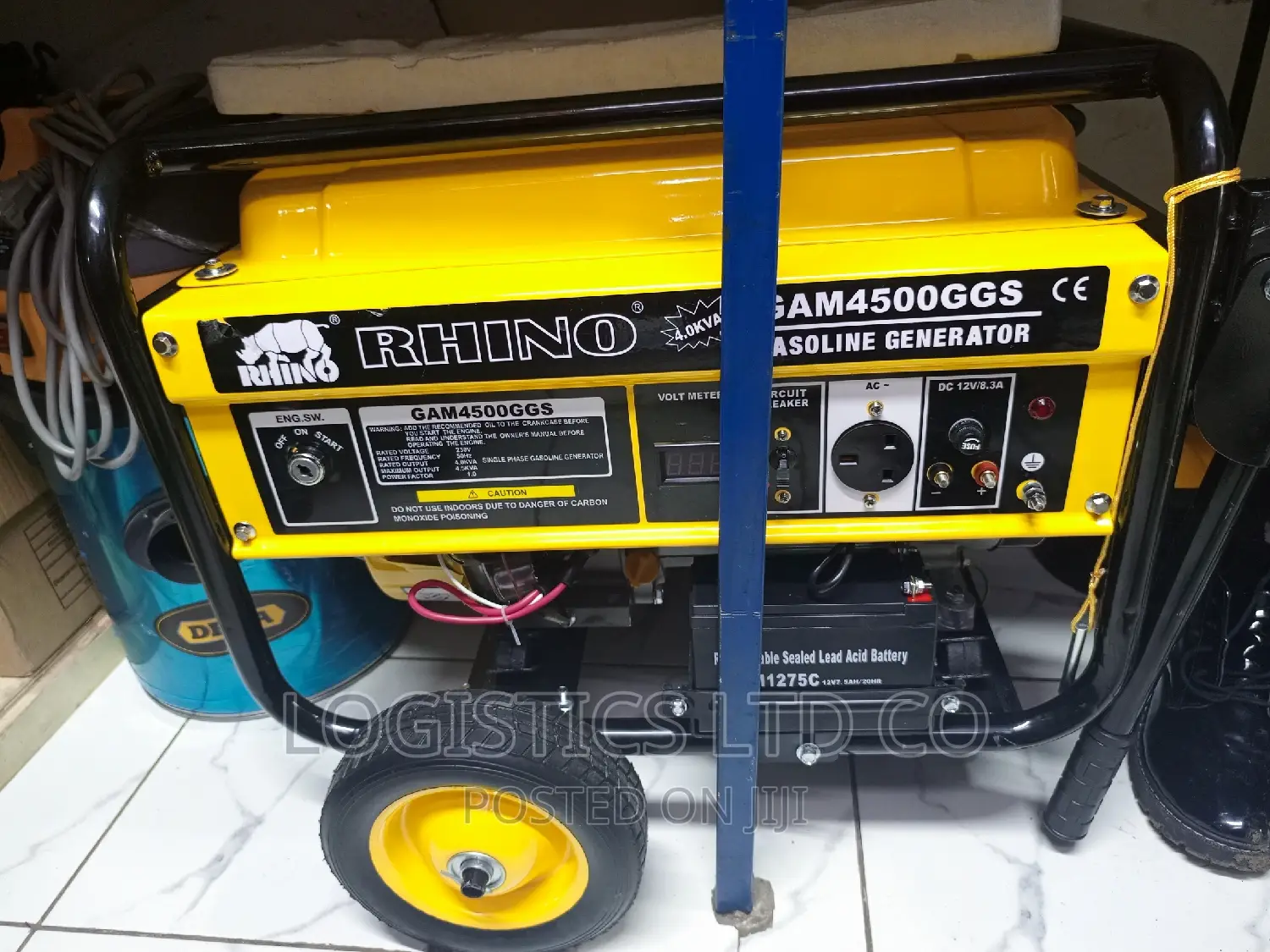Rhino GAM4500GGS 4.5KVA Potable Petrol Generator
