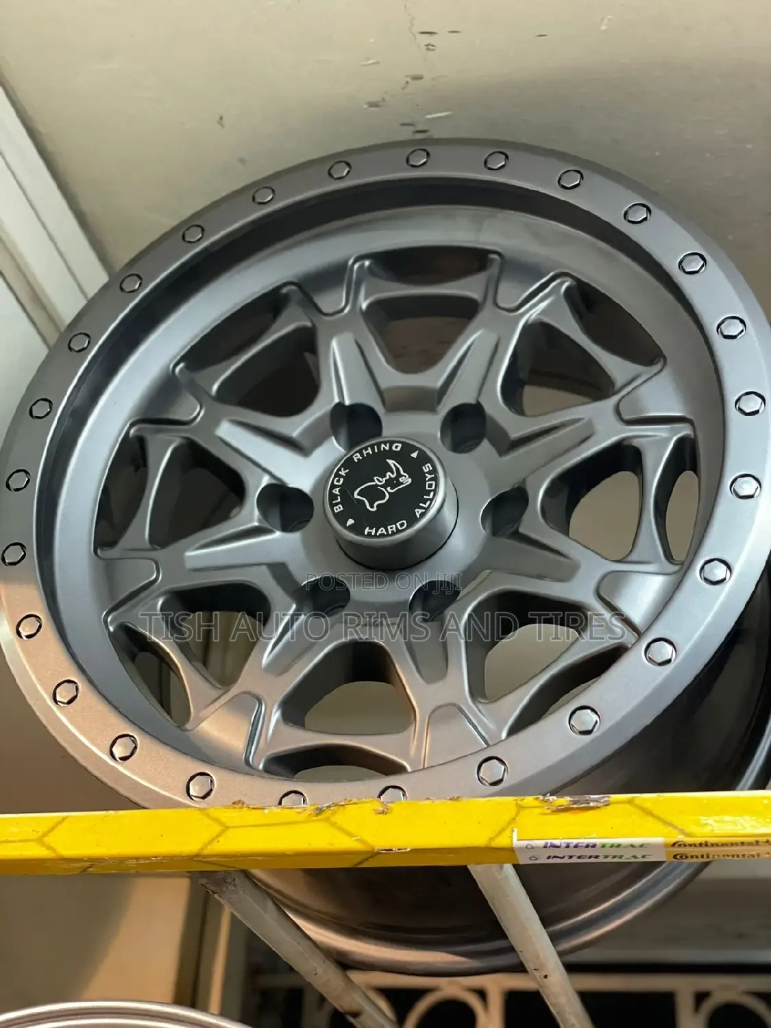 Black Rhino Gray 17 Inch Rims Set