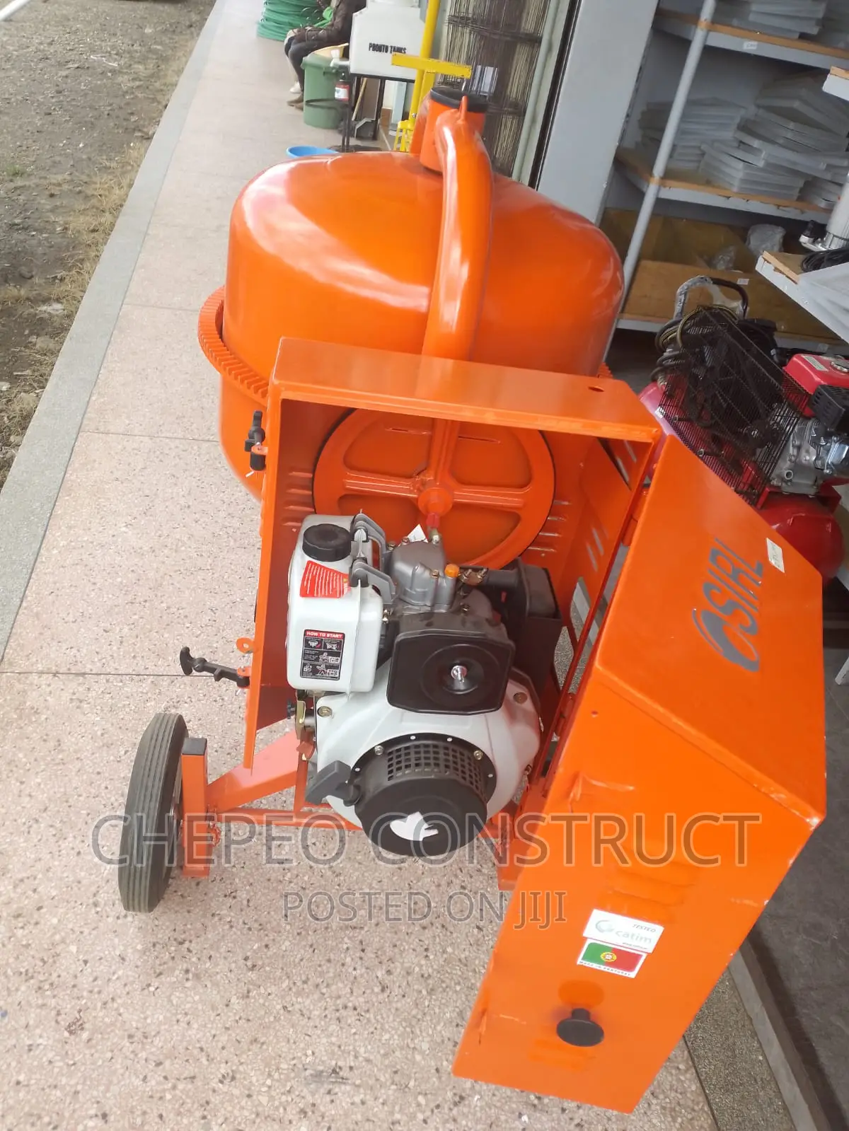 DIESEL Engine Concrete Mixer