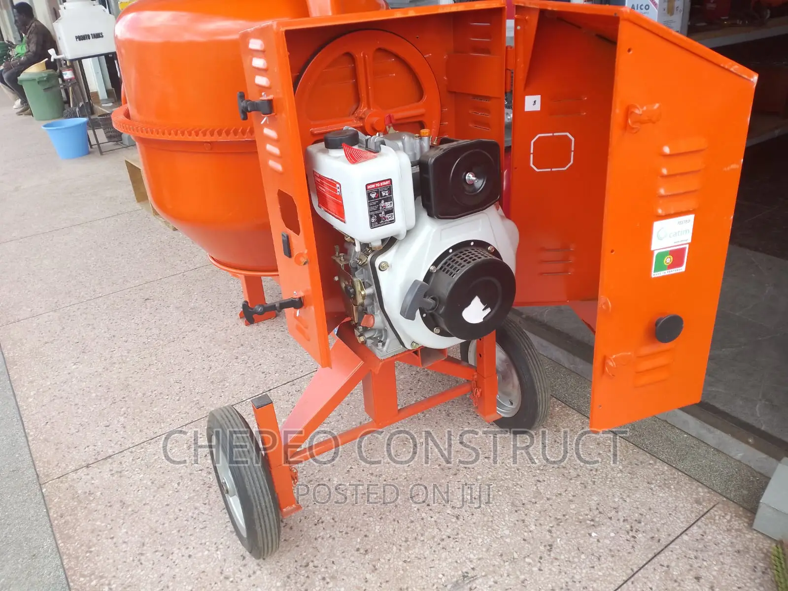 DIESEL Engine Concrete Mixer