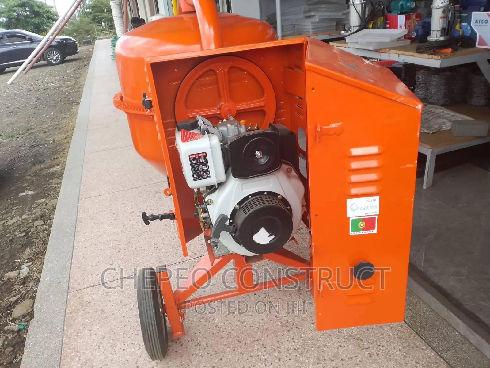DIESEL Engine Concrete Mixer