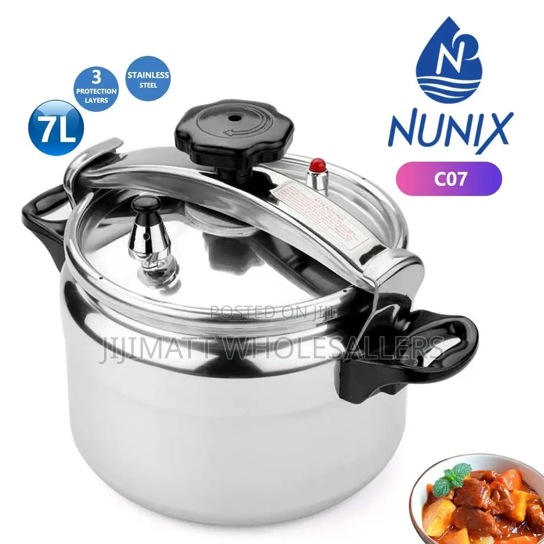 Pressure Cooker//Nunix 7 Litres Pressure Cooker