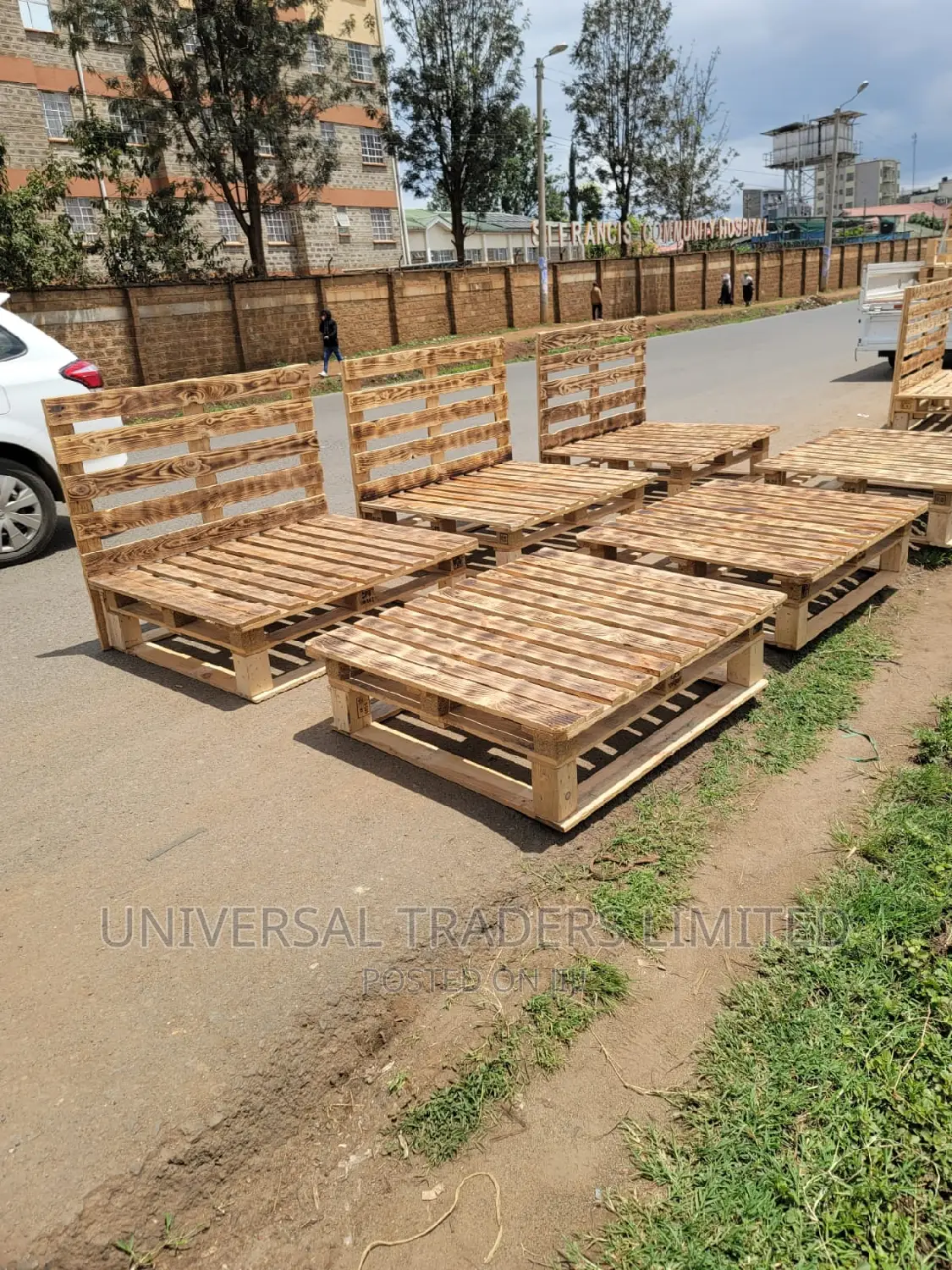 Premium Pallet Bed - Blazed Pallet Beds - DIY Detachable