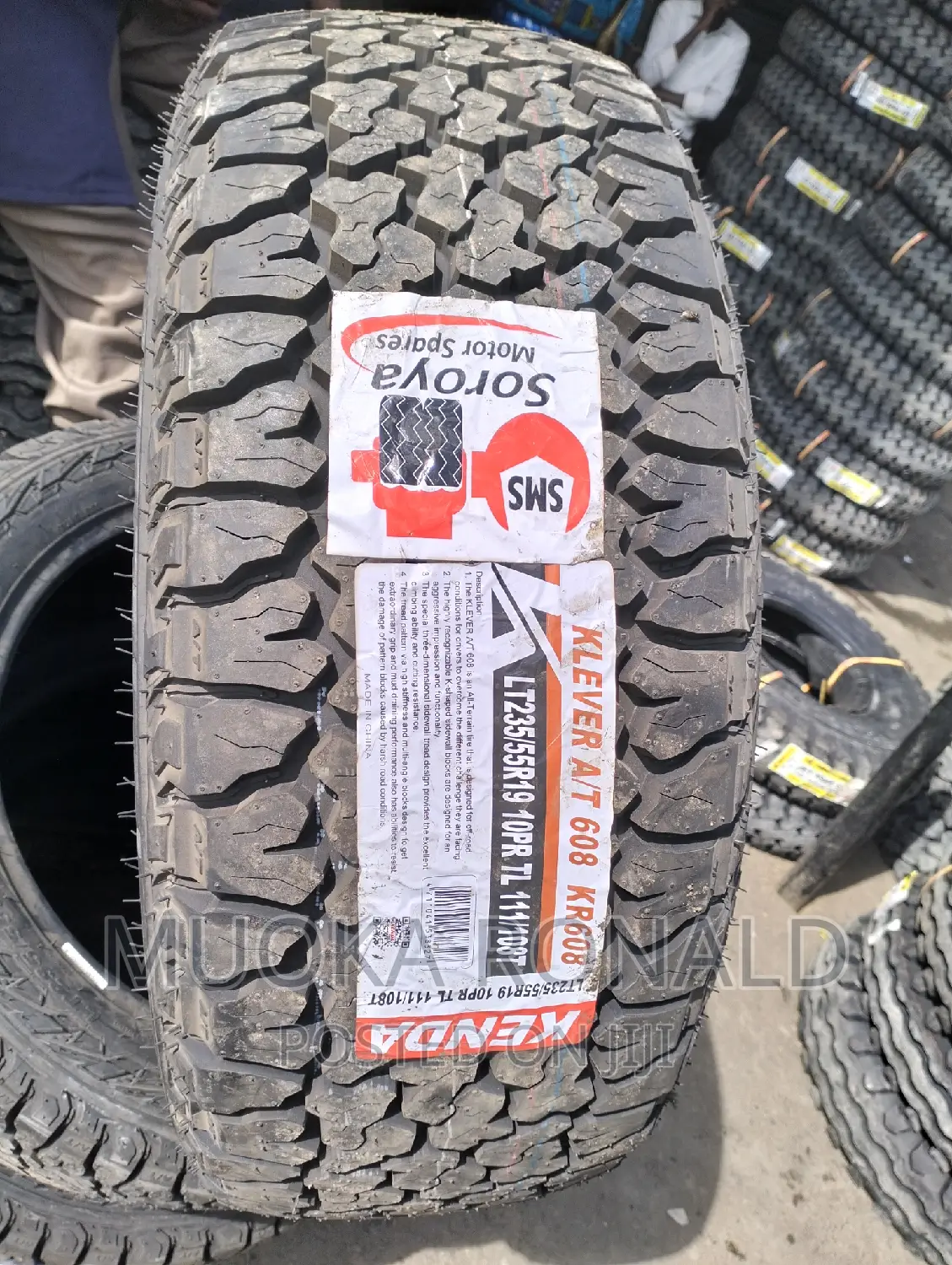 235/55r19 Kenda Tyre (KR608