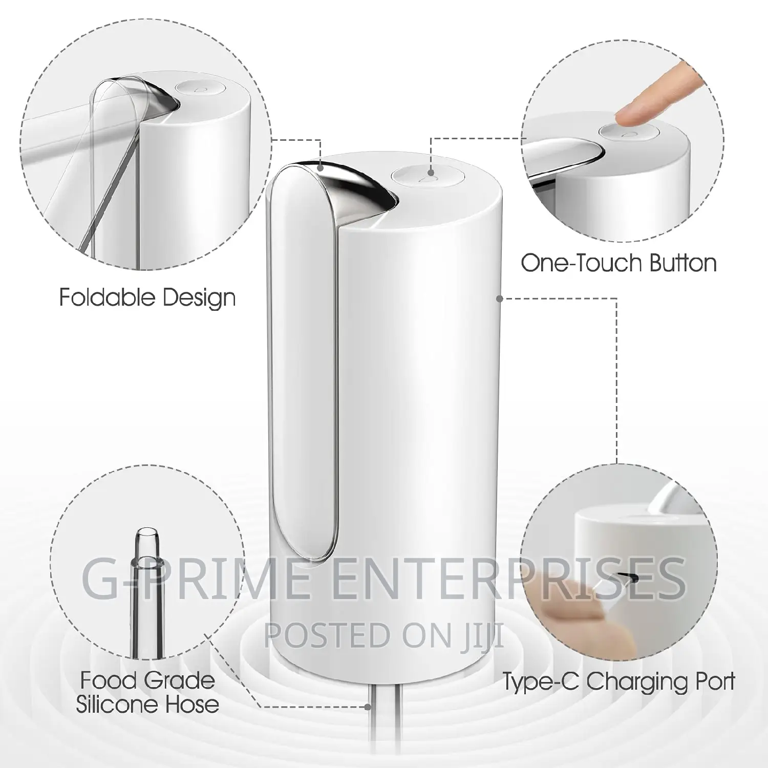 Foldable Water Pump/Rechargeable Foldable Water Pump