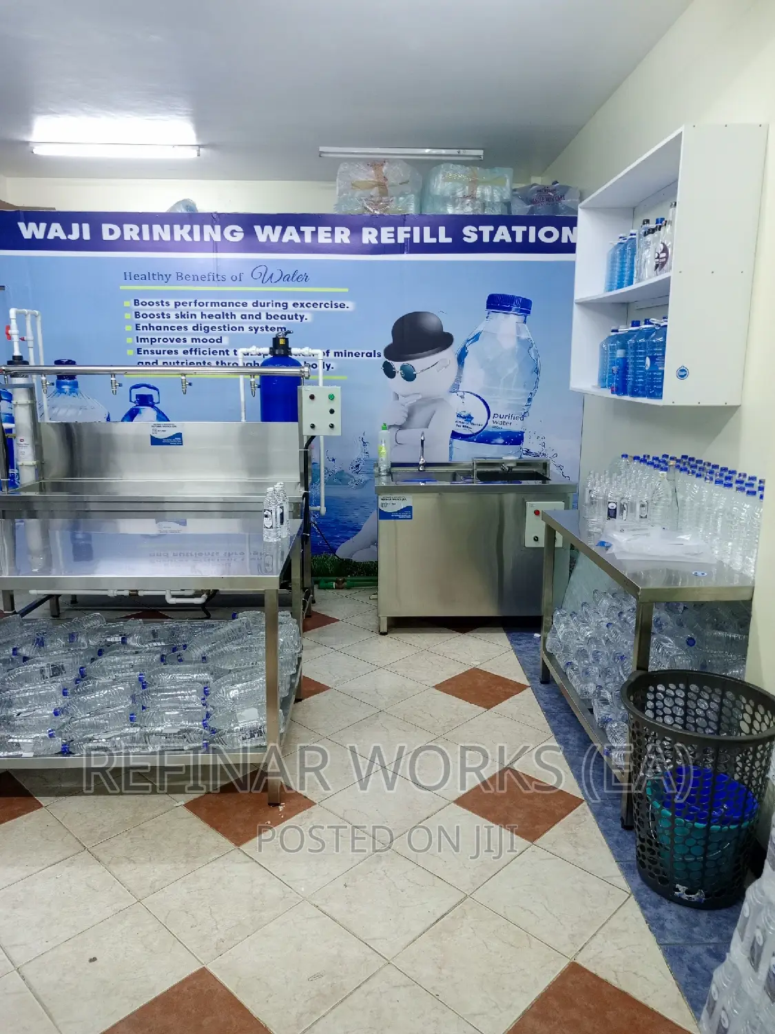 Water Purification Machines - Reverse Osmosis - Refilling
