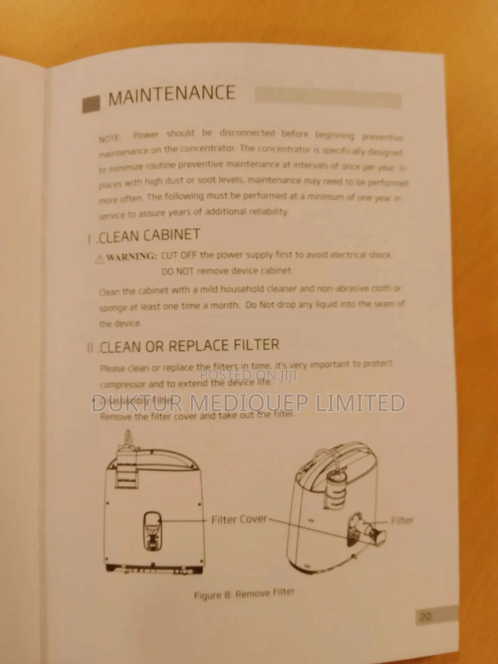 5L Mobile Oxygen Concentrator 8f-5aw Yuwell