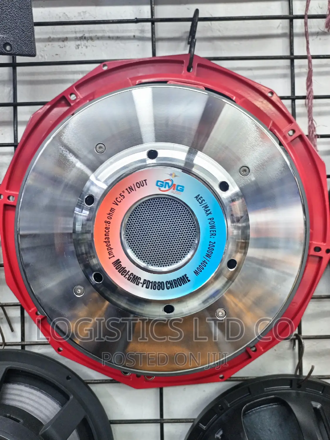 GMG Audio 1882 18inch Subwoofer Bass Speaker Silver Magnet