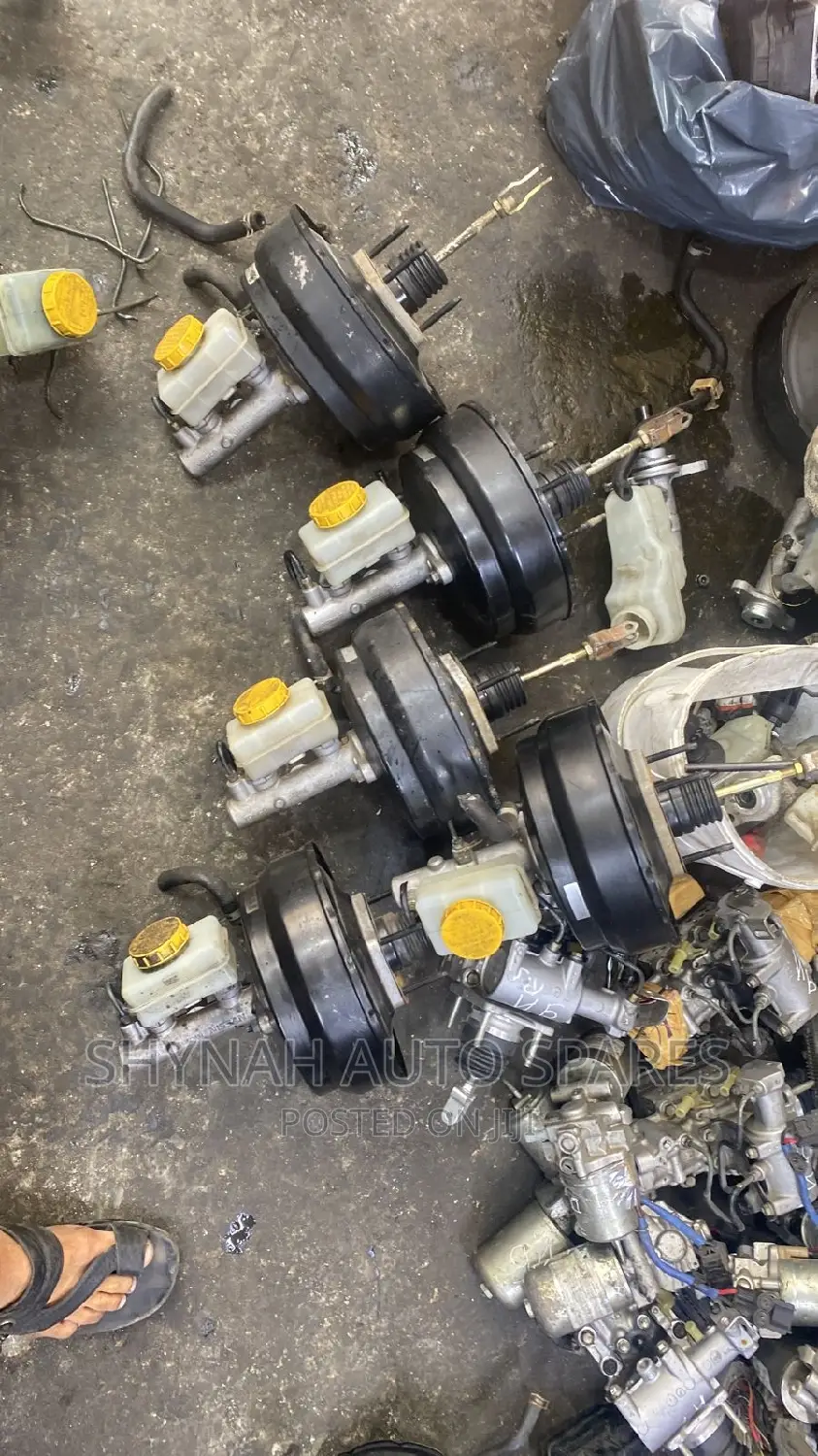 Nissan Hardbody Brake Master Cylinder and Booster Complete