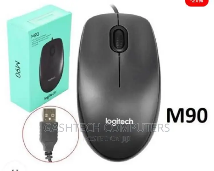 Logitech USB Optical Mouse – M90 