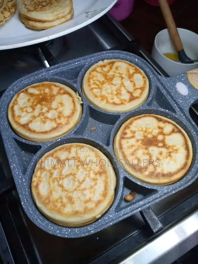 4 Slot Pancake Pan Available