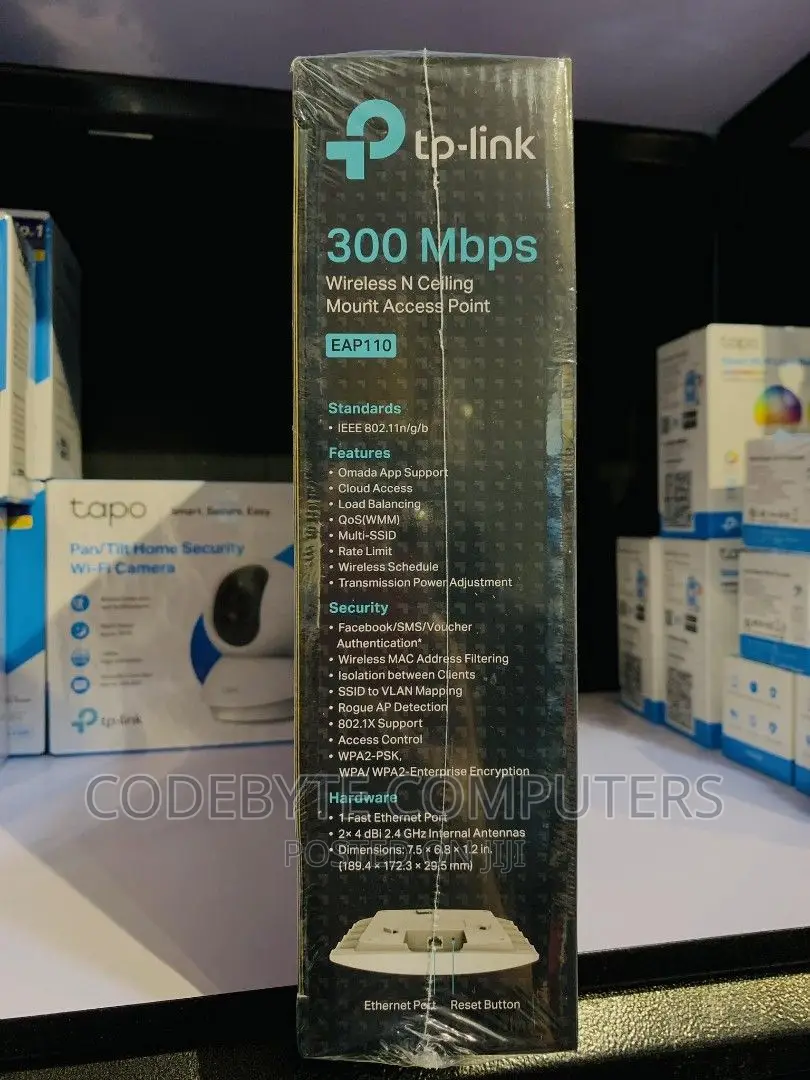 Tp-Link Eap110 Indoor Wireless Ceiling Mount Access Point