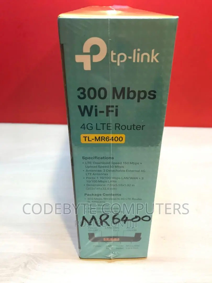 Tplink Mr6400 4g Lte Router (Mr 6400) ' Tplink Mr6400