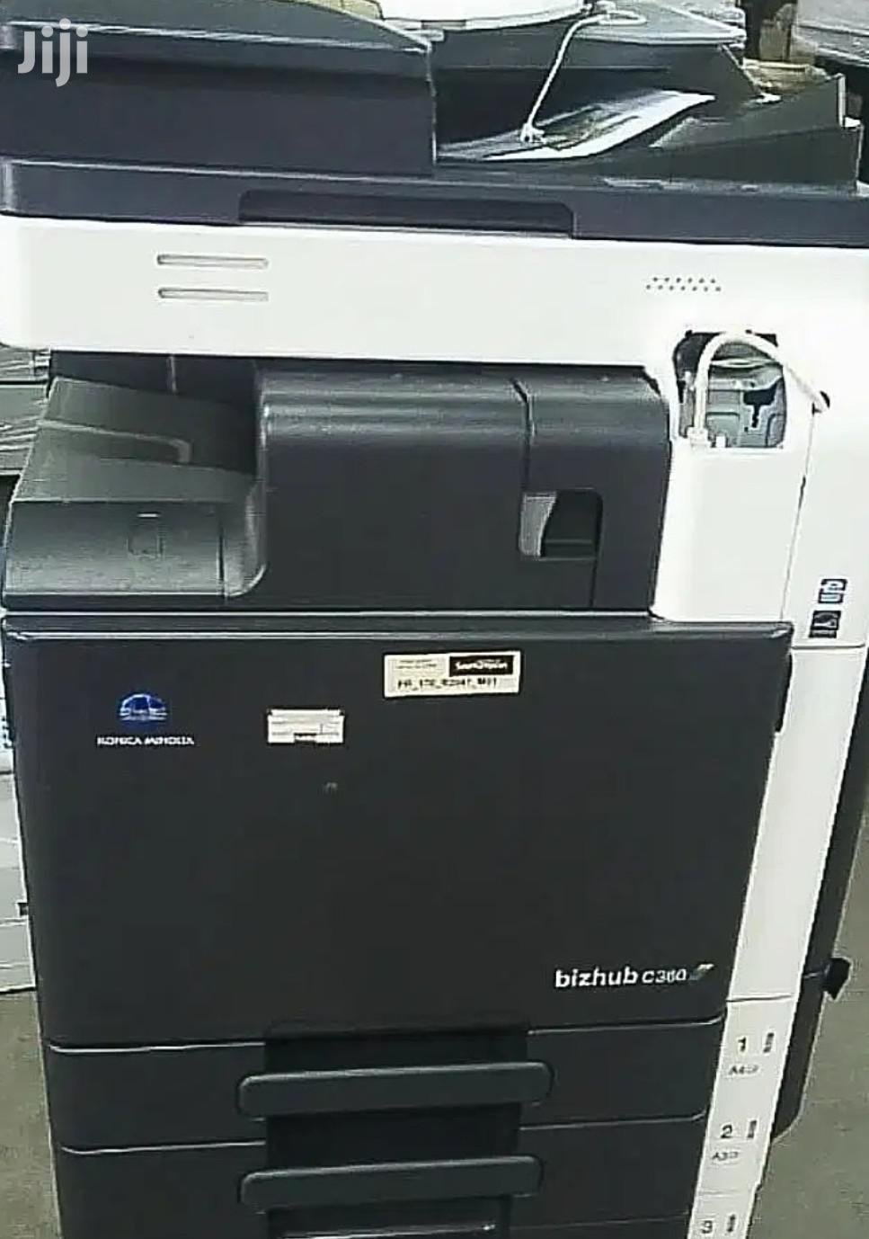 Colored Konica Minolta Bizhub C360 Photocopier Printer Scanner