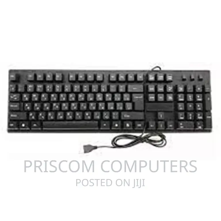 TJ-818 Black Antelope Keyboard for Computer Desktop, Keyboar
