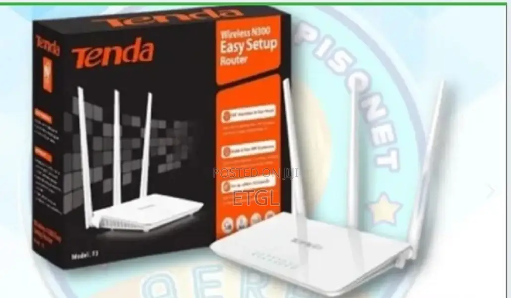 .Tenda F3 N300 300mbps Wireless Router, Tenda F3 N300