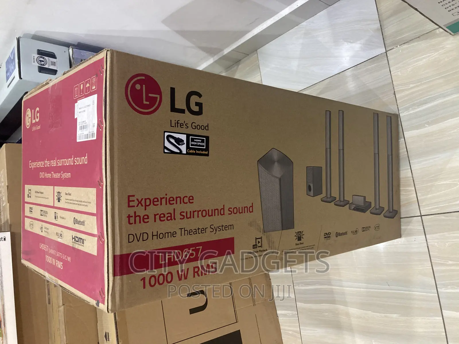 Lg LHD 657 Home Theater 1000 Watts Brand New