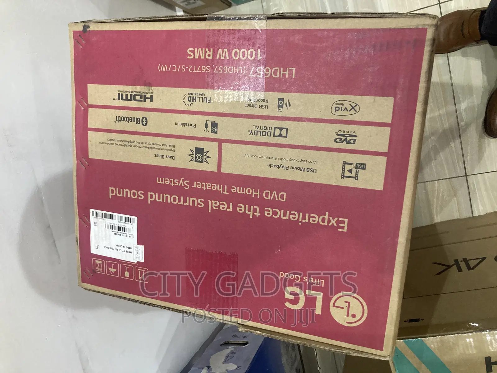 Lg LHD 657 Home Theater 1000 Watts Brand New