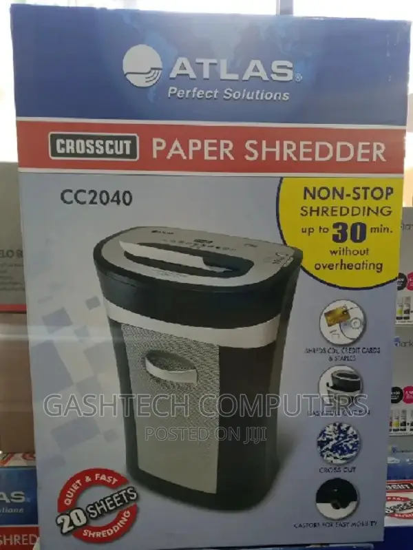 Atlas Cc2040 Shredder ` Atlas Cc2040 20 Sheets ' Cc 2040