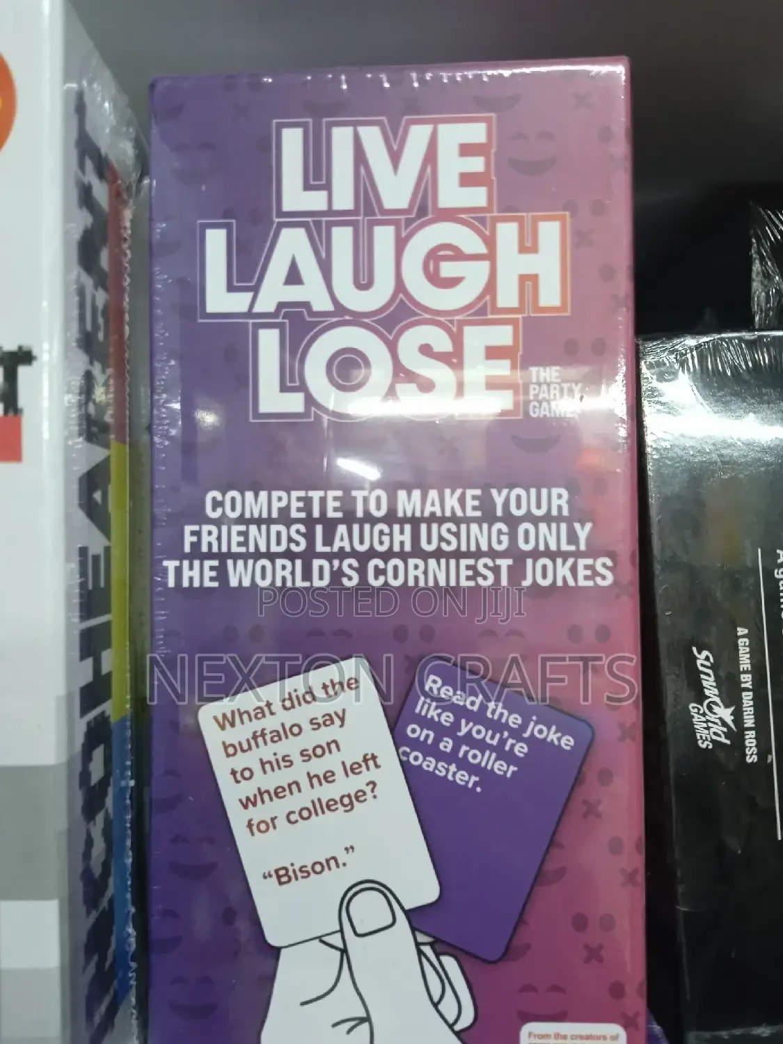 Live Laugh Lose Card Game