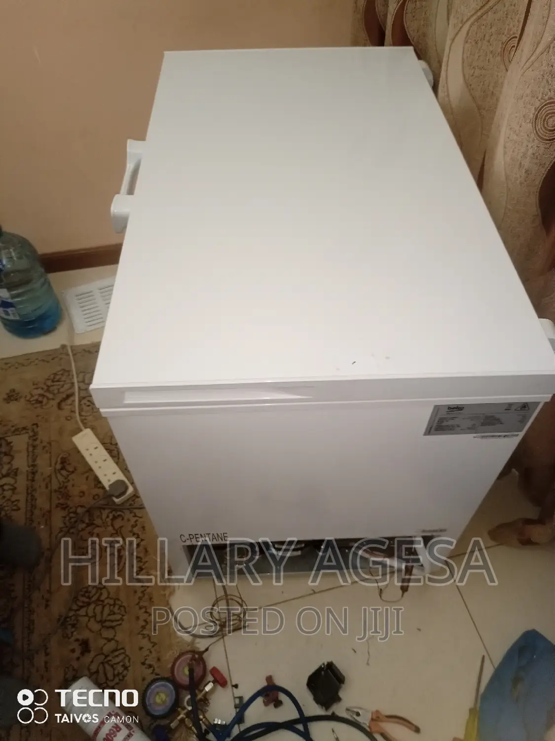 Freezer Gas Refilling and Compressor Change
