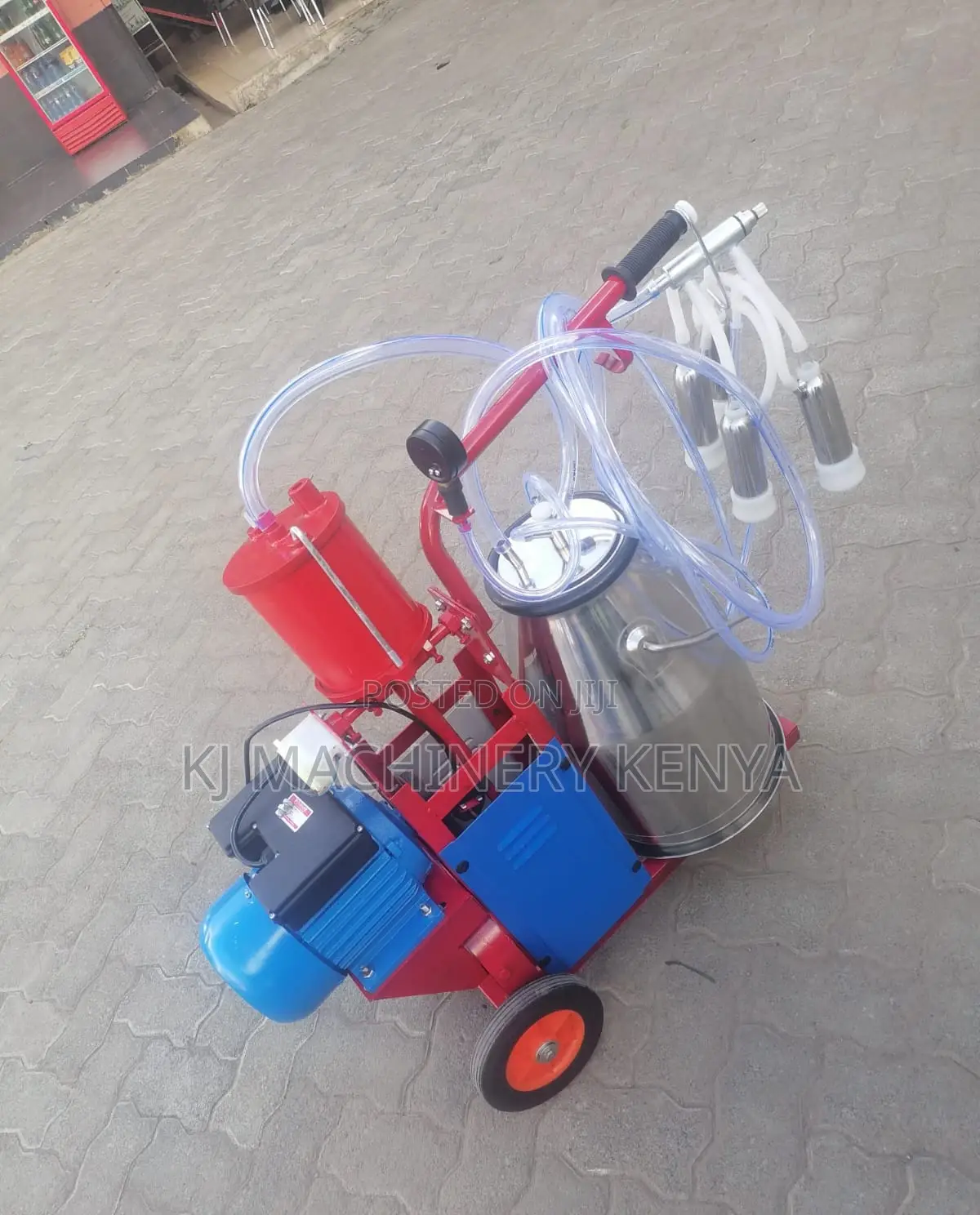 Single-Milking Machines Available.