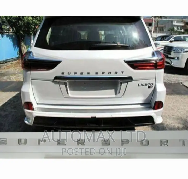 Toyota Lexus LX570 "SUPER SPORT" Raised Rear Boot Letters