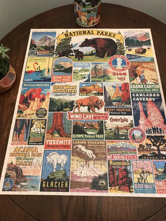 Jigsaw Puzzle - 1000pcs Assorted Designs
