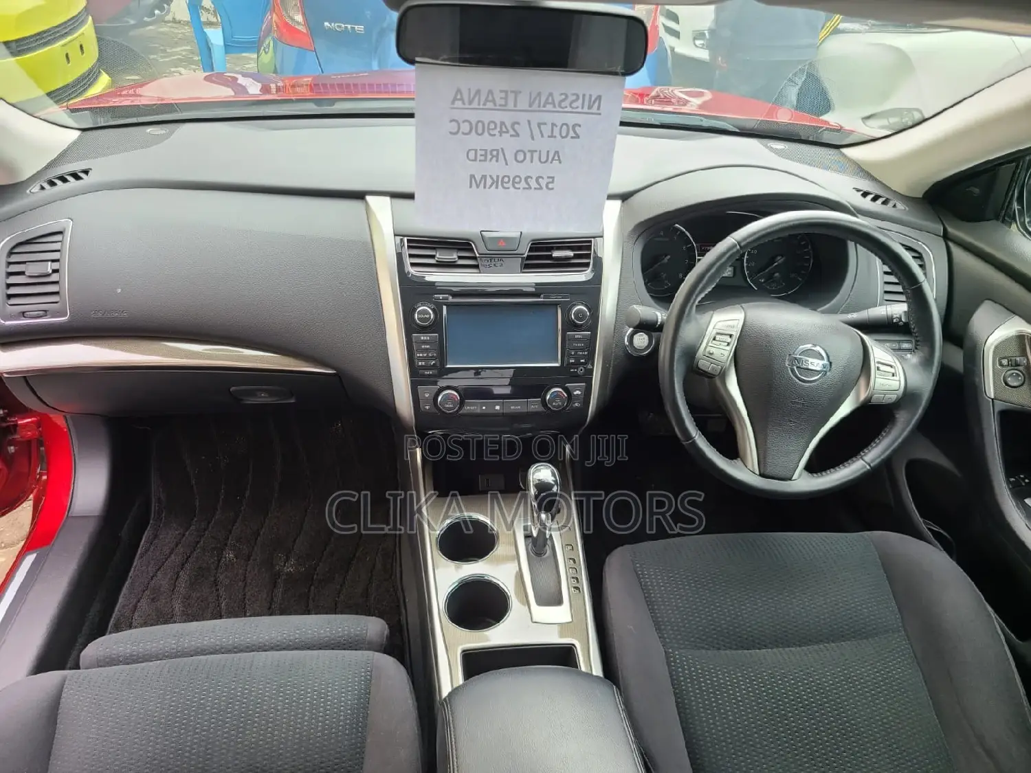 Nissan Teana 2017 Red