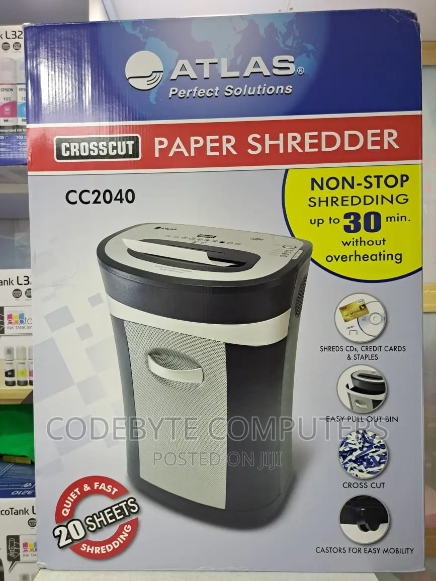 Atlas Cc2040 Paper Shredder 20 Sheet