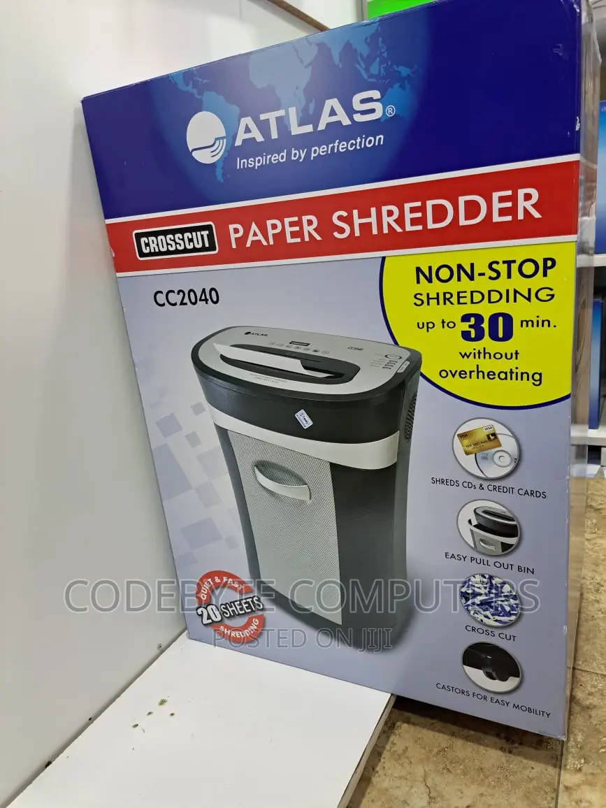Cc2040 Atlas Paper Shredder Cc2040