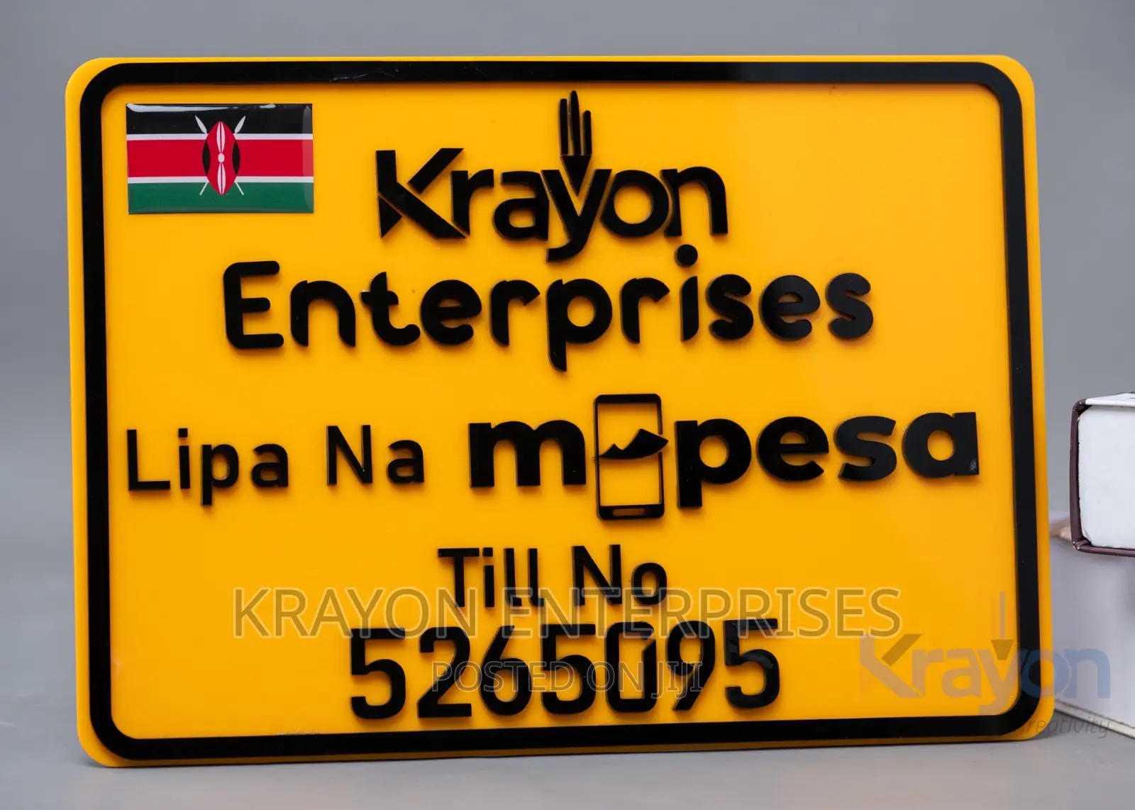 Customized Till Plate