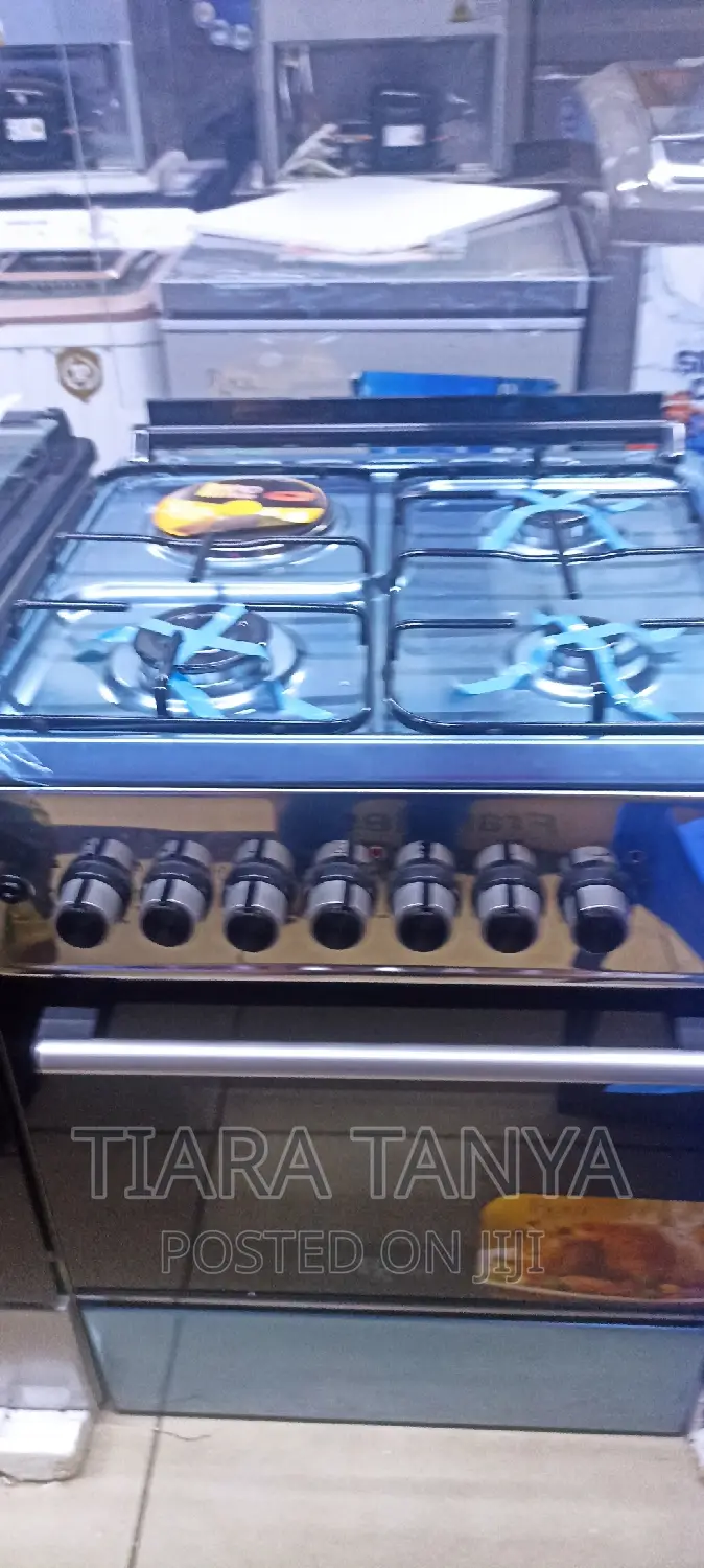 Roch 60X60 3 Gas + 1 Electric Grill Standing Cooker