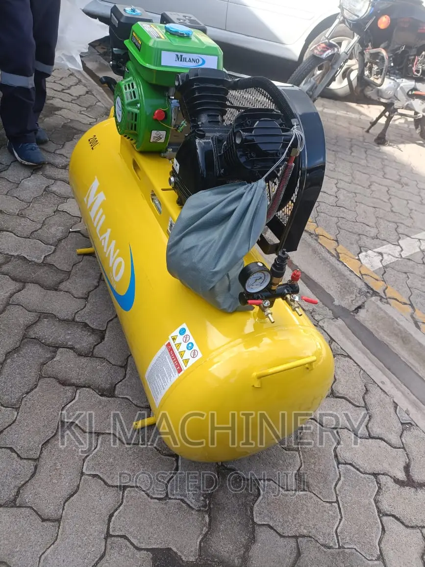 Gasoline Powered 200 Litres Air Compressor -Quality Assured