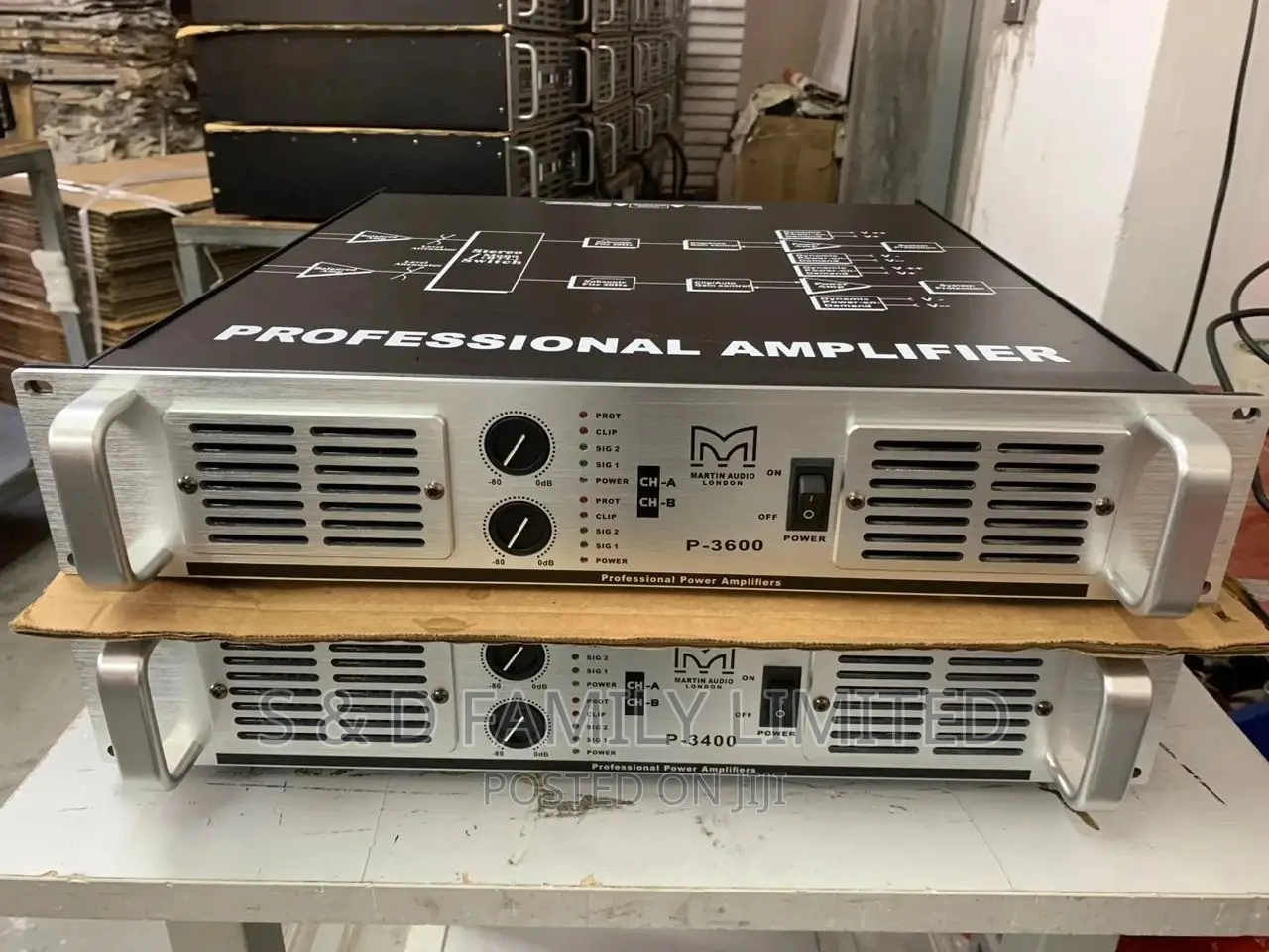 Martin Audio P-3400 Power Amplifier