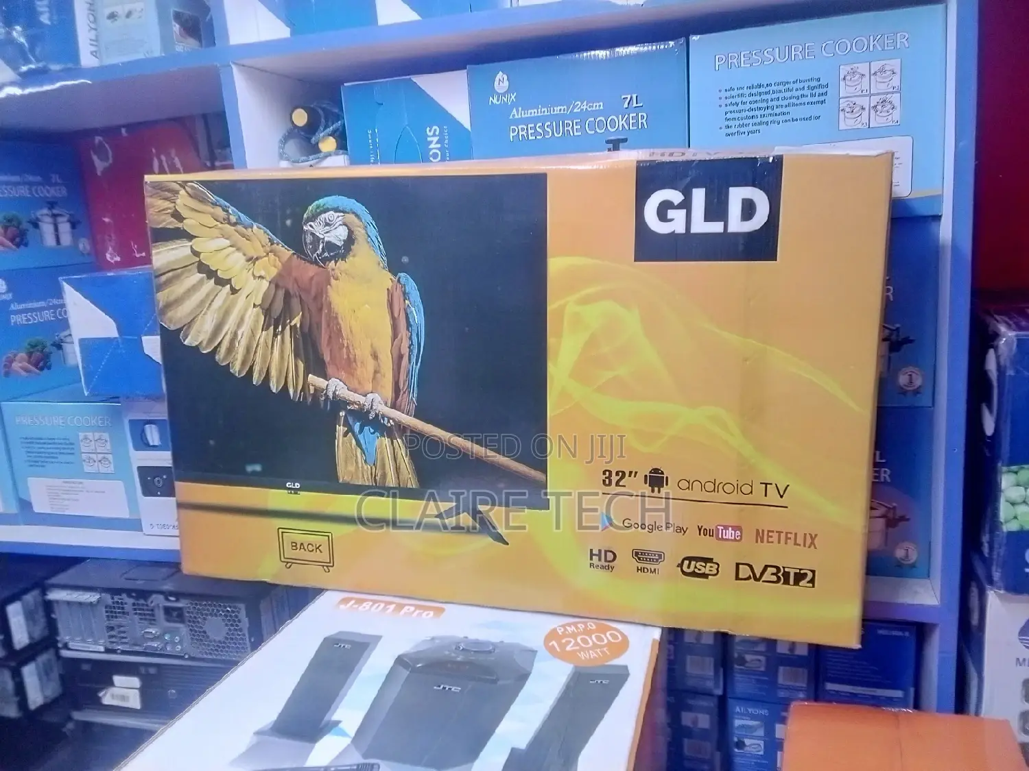 GLD 32 Inches Smart Android Frameless TV
