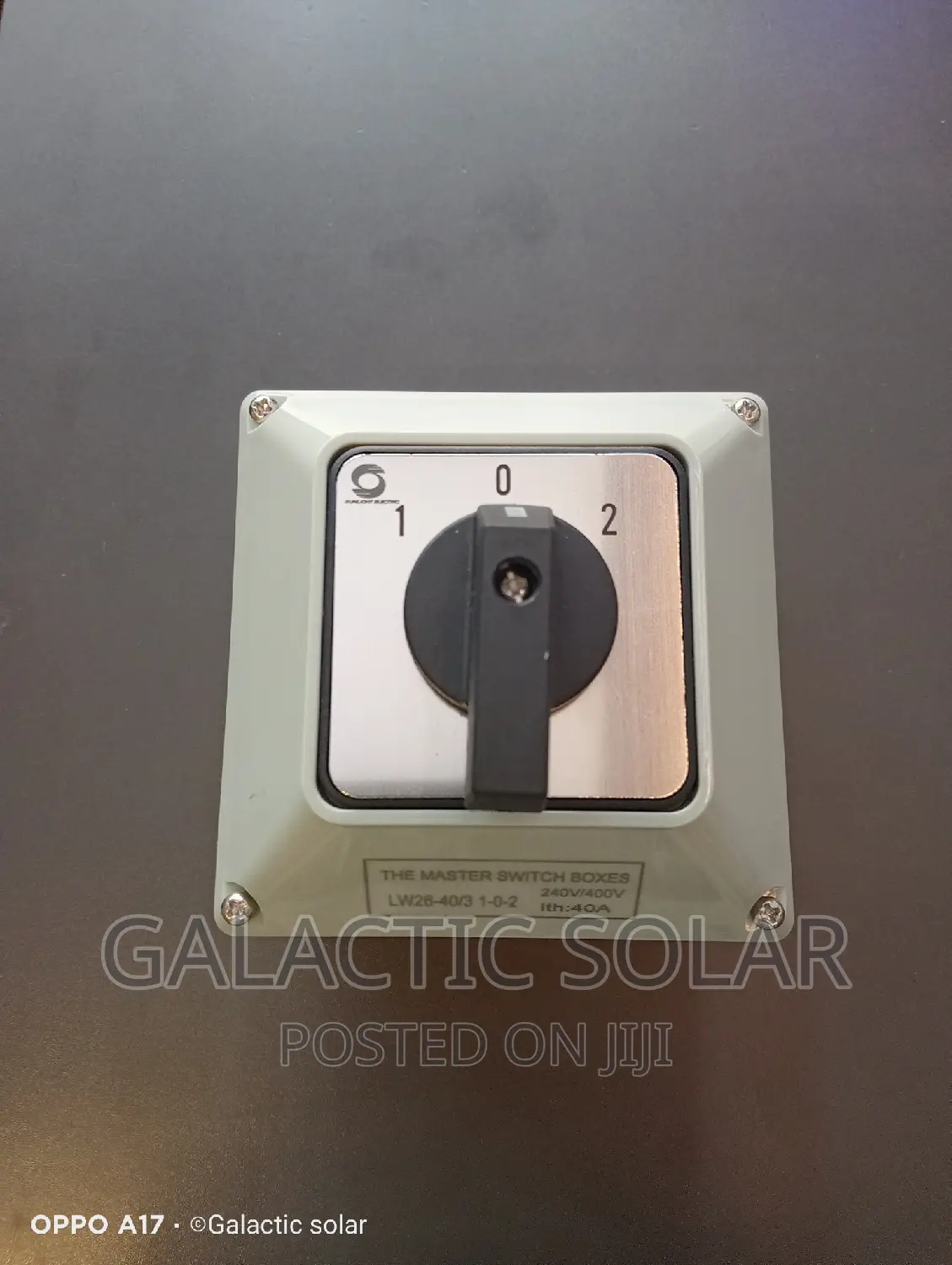 40a Changeover Switch