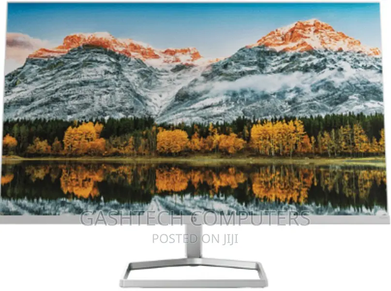 HP M27fw 27" FHD Ultra Slim LED Monitor, White Hp M27fw