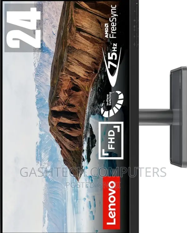 Lenovo ^^L24i-30 23.8" FHD Monitor Black Color