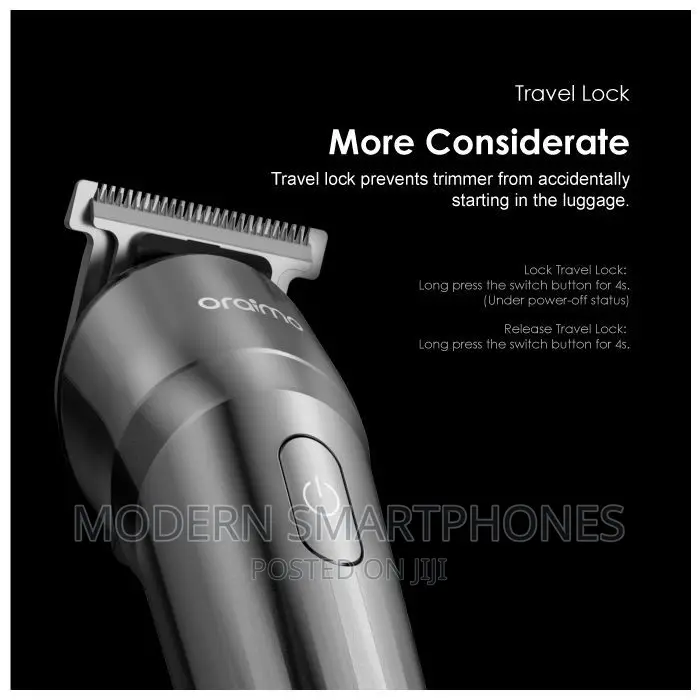 Oraimo Smarttrimmer Multi-Functional With 4 Guided Combs