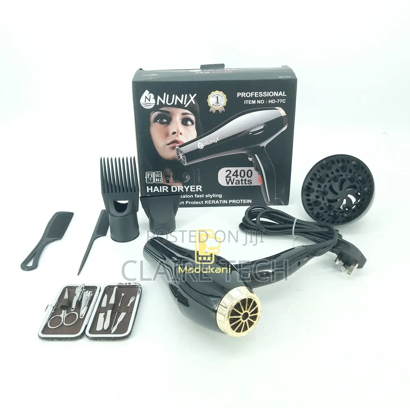 Nunix 2400W Professional Blow Dry Machine Commercial Use,