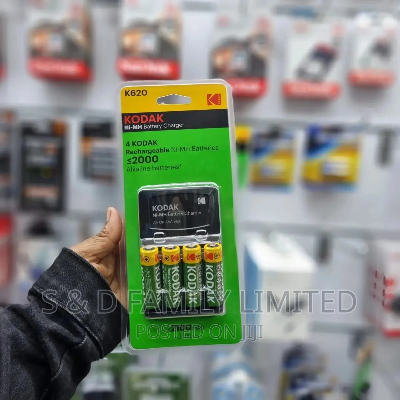 4 AA Kodak Rechargeable Batteries