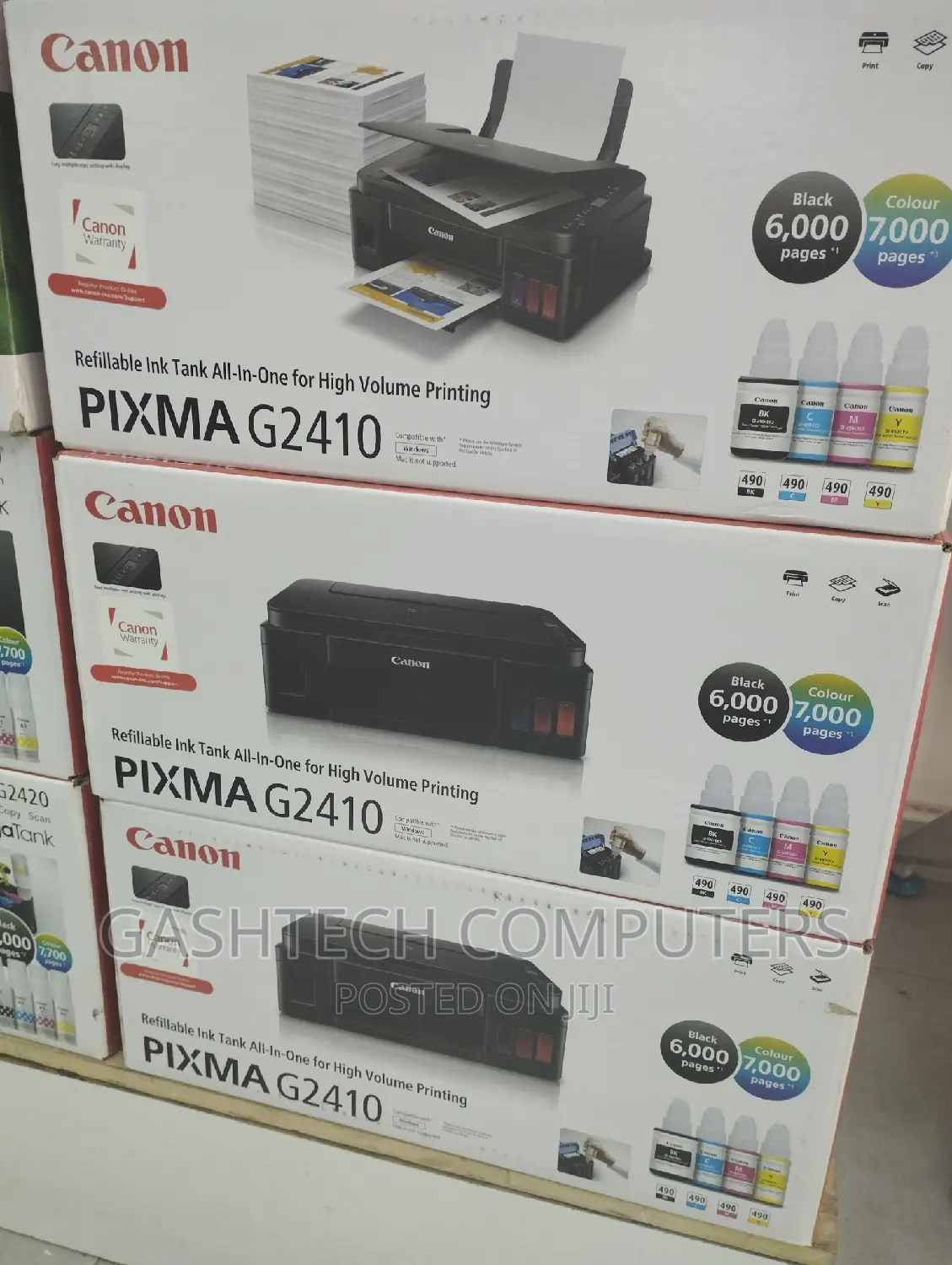 Canon Pixma Ink Tank G2410 High Quality Colored Printer