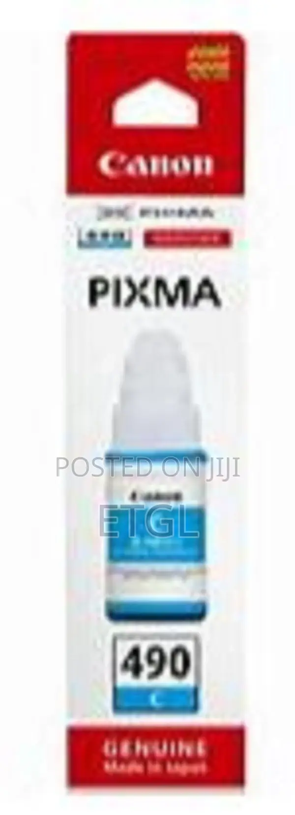 ,Canon Primax Ink 490 Cyan