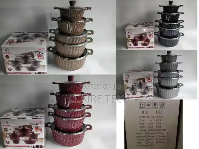 New Design 10pc Cookware