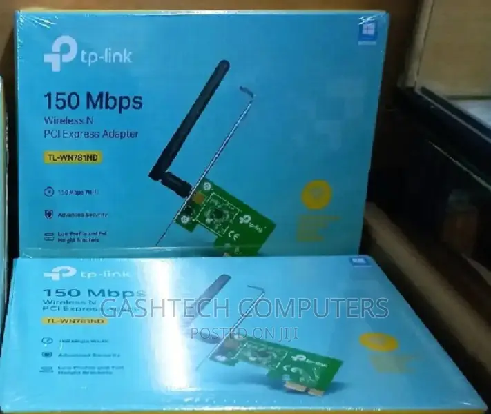 Tp-Link 150mbps Wireless N PCI Express Adapter - TL-WN781ND^