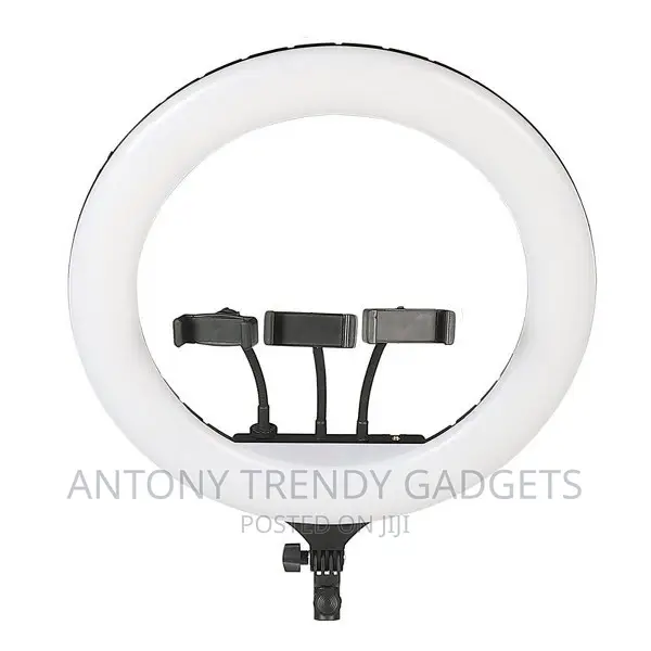 18 Inch Led Ring Light Rl-18 With Usb Port With 3 Mob