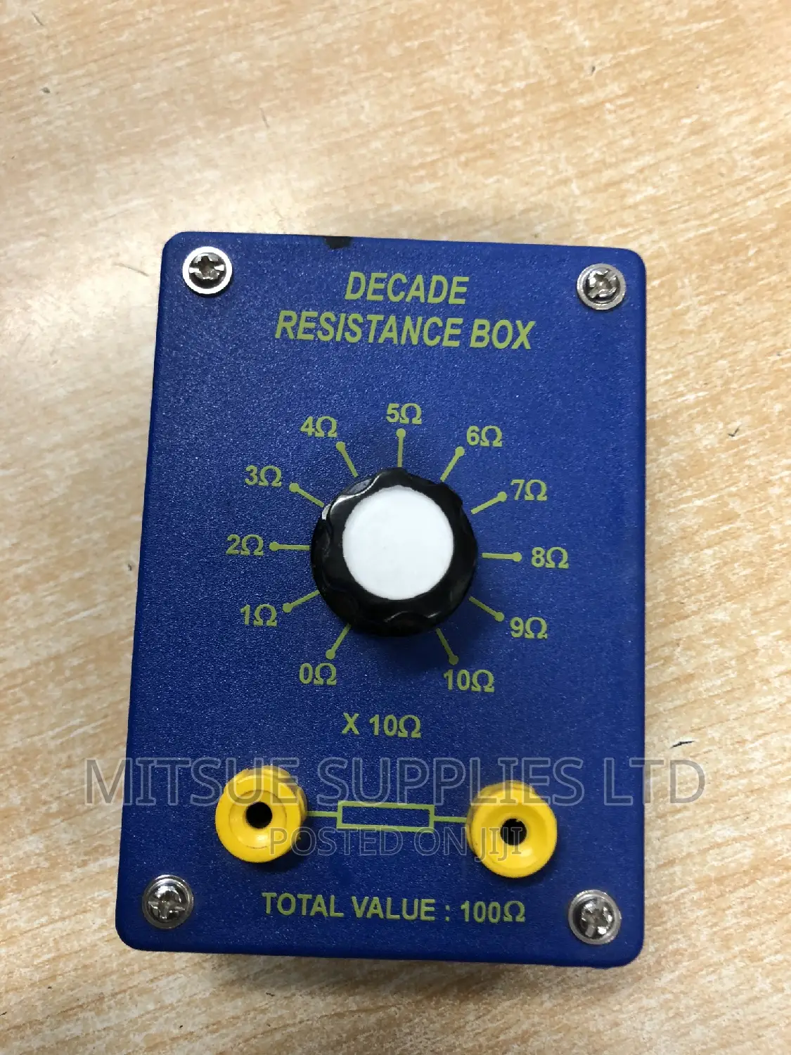 Decade Resistance Box ( Ohms- 1M OHM)