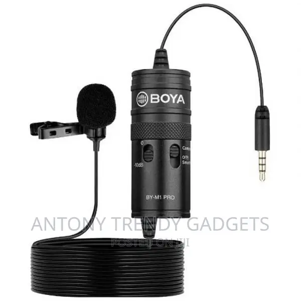 Boya By-m1 Omnidirectional Lavalier Microphone
